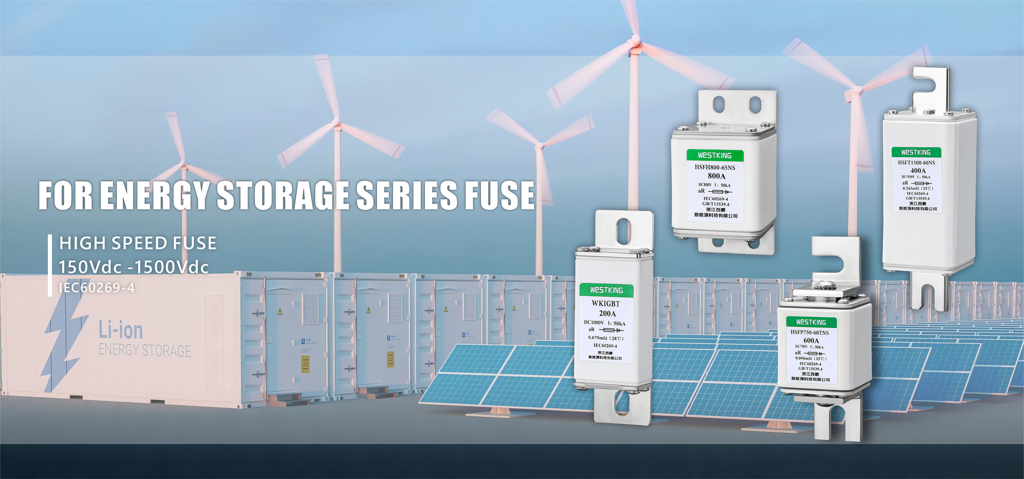 Velkoobchod EV FUSE pro elektromobily a baterie